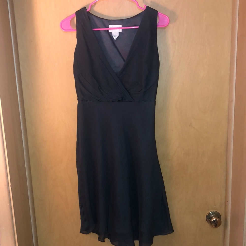 Silk J Crew Brown Sleeveless Dress Size 4 in EUC